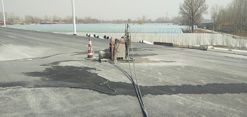 呈贡道路回填土下沉注浆